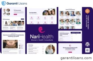 NariHealth Women’s Health Consultant WordPress Theme