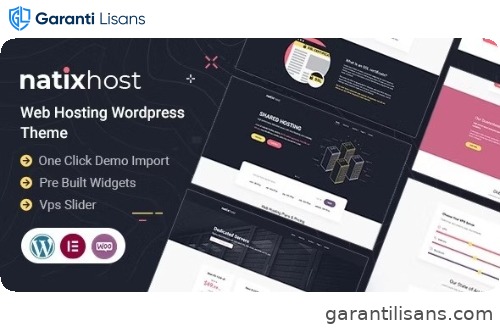 Natix | Web Hosting WordPress Theme
