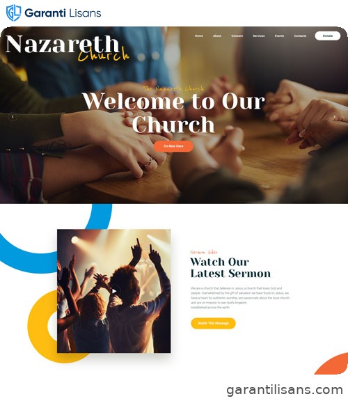 Nazareth | Church & Religion WordPress Theme