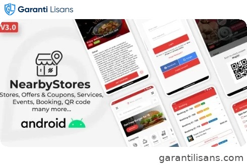 NearbyStores Android – Offers & Coupons, Events, Restaurant, Services & Booking 3.1
