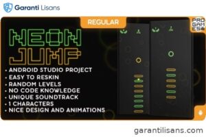 Neon Jump (REGULAR) – ANDROID – BUILDBOX CLASSIC game