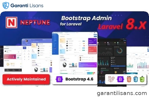Neptune Laravel Admin UI Template
