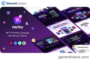 Nerko – NFT Portfolio WordPress Theme