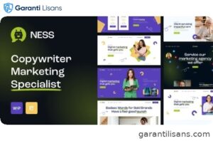 Ness – Marketing Agency & SMM WordPress Theme