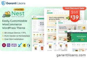 Nest – Grocery Store WooCommerce WordPress Theme