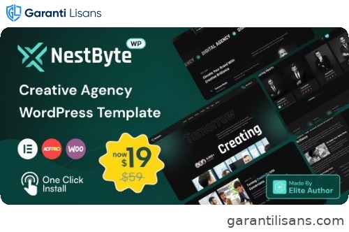 Nestbyte- Creative Agency and Startup WordPress Theme