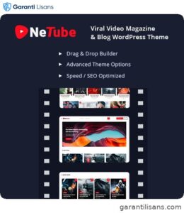 Netube – Viral Video Blog / Magazine WordPress Theme