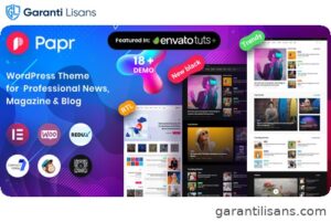 News Magazine Papr – News Magazine WordPress Theme