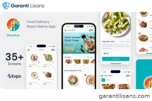 DineHub – Restaurant Food Delivery App | Expo SDK 49.0.13 | TypeScript | Redux Store