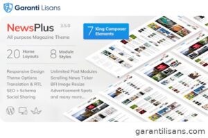 NewsPlus – News and Magazine WordPress theme