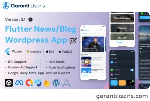 NewsPro – Blog/News/Article App For WordPress