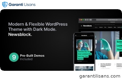 Newsblock – News & Magazine WordPress Theme with Dark Mode