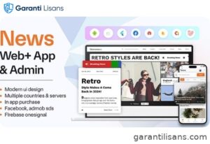 Newsify- News & Magazine Flutter App, News Website