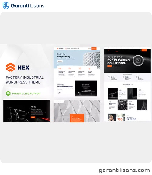 Nex – Factory & Industrial WordPress