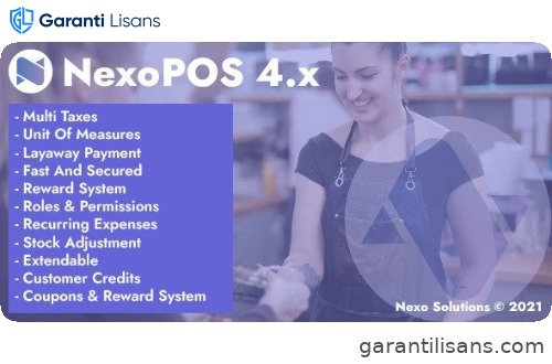 NexoPOS – POS, CRM & Inventory Manager