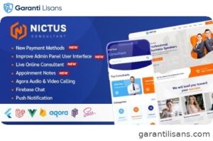 Nictus Consultation – Complete online appointment booking solution with flutter mobile app & laravel