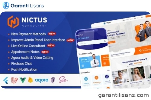 Nictus Consultation – Complete online appointment booking solution with flutter mobile app & laravel