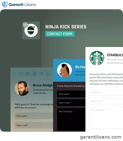 Ninja Kick: Contact Form