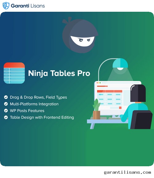 Ninja Tables Pro – The Fastest and Most Diverse WP DataTables Plugin