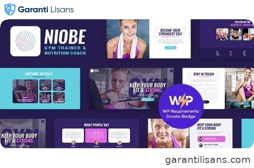 Niobe | A Gym Trainer & Nutrition Coach WordPress Theme
