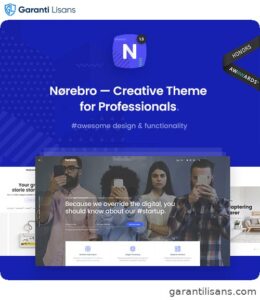 Norebro – Creative Portfolio Theme for Multipurpose Usage
