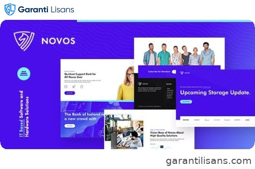 Novos | IT Company & Digital Solutions WordPress Theme