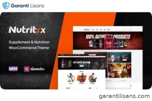 Nutritix – Supplement & Nutrition WooCommerce Theme