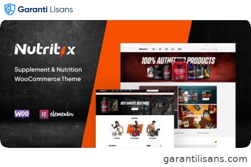 Nutritix – Supplement & Nutrition WooCommerce Theme