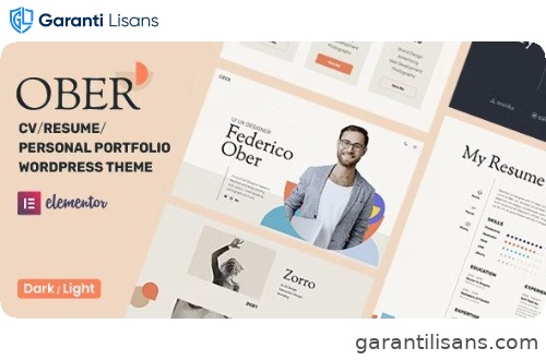 OBER – Resume WordPress Theme