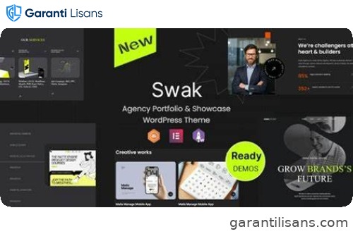 Swak – Agency Portfolio & Showcase WordPress Theme