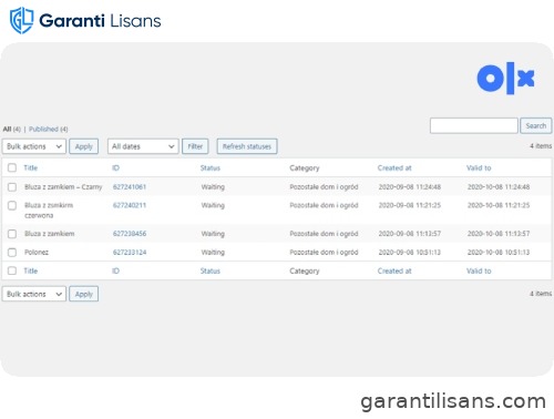 OLX WooCommerce