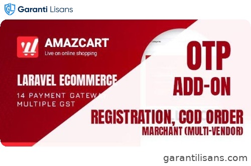 OTP add-on | AmazCart Laravel Ecommerce System CMS