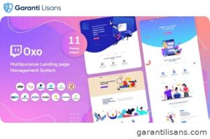OXO – Multipurpose Landing page CMS