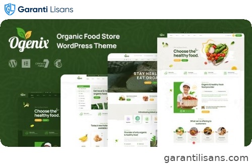 Ogenix – Organic Food Store WordPress Theme