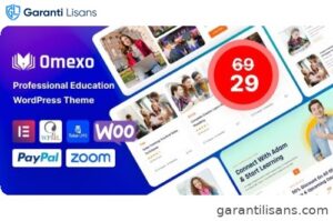Omexo – Education & Online Courses WordPress Theme