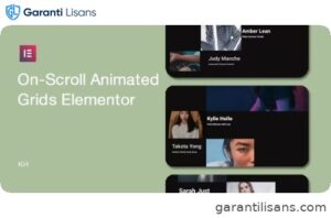 On-Scroll Animated Grid for Elementor