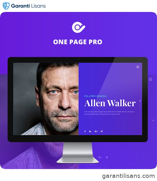 One Page Pro – Multi Purpose OnePage WordPress Theme