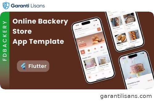 Online Backery Store App Template in Flutter | FDBackery