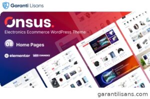 Onsus – Electronics E-commerce WordPress Theme