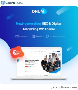 Onum – SEO & Marketing Elementor WordPress Theme