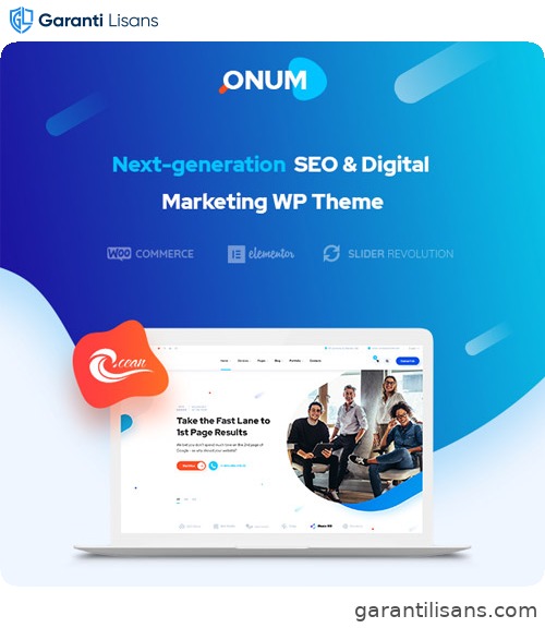 Onum – SEO & Marketing Elementor WordPress Theme