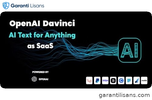 OpenAI Davinci – AI Writing Assistant and Content Creator as SaaS