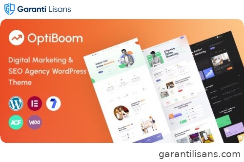 OptiBoom – Digital Marketing & SEO Agency WordPress Theme