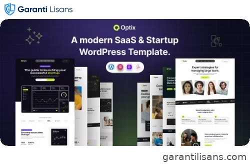 Optix – SaaS & Startup WordPress Theme