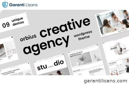 Orbius – Creative Agency and Portfolio Theme