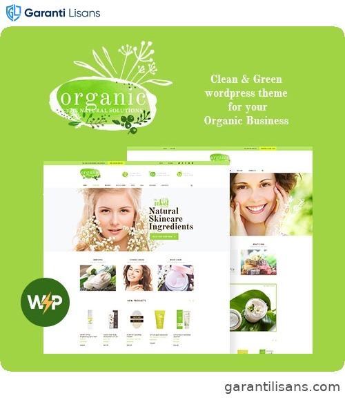 Organic Beauty – Cosmetics Store WordPress Theme