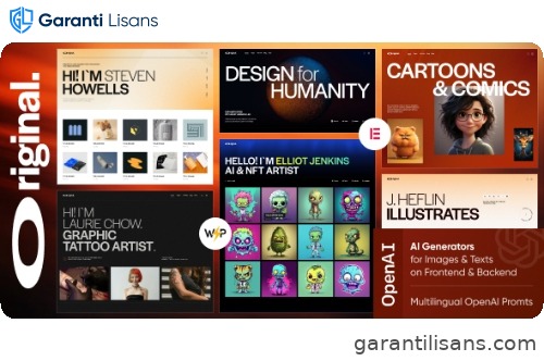 Original — Illustrator & Artist Portfolio WordPress Theme