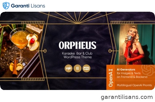 Orpheus – Karaoke Bar & Club WordPress Theme