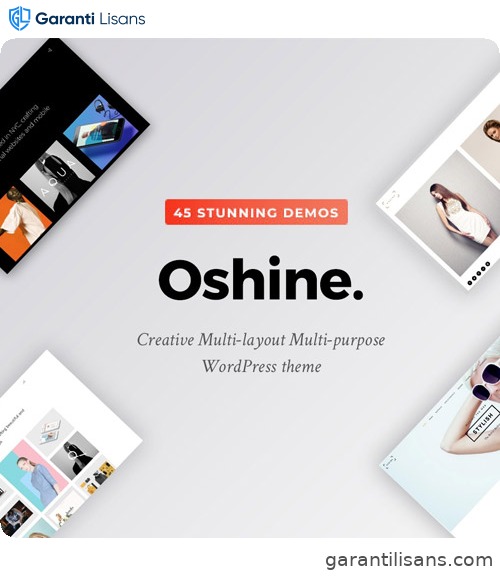 Oshine – Multipurpose Creative Theme