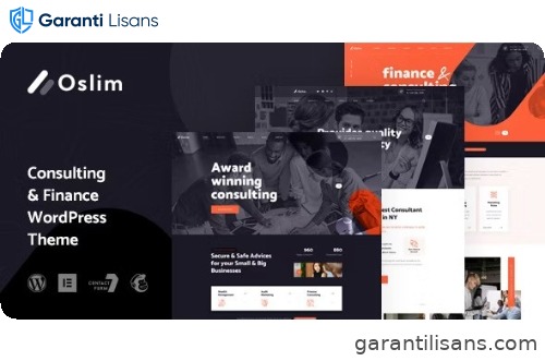 Oslim – Consulting & Finance WordPress Theme